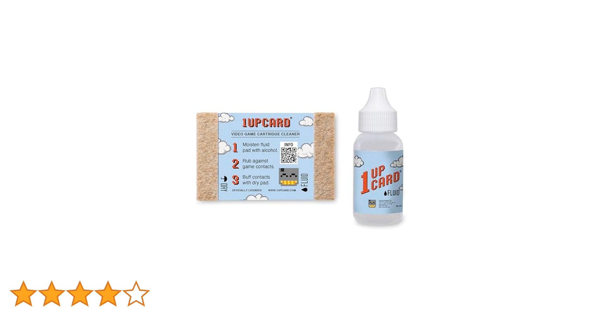 Amazon | 1UPcard Universal Retro Video Game Cartridge